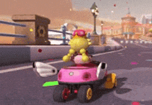 Peachette Cheering GIF - Peachette Cheering Mario Kart 8 Delux GIFs