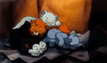 Cat Cartoon GIF - Cat Cartoon Sleeping GIFs