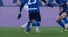 Correa Tackle GIF - Correa Tackle Lazio GIFs