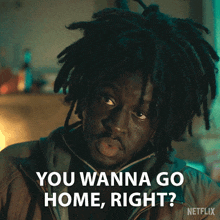 You Wanna Go Home Right Yuusuf GIF - You Wanna Go Home Right Yuusuf Eric GIFs