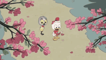 Cherry Blossoms Ducktales GIF - Cherry Blossoms Ducktales Ducktales2017 GIFs