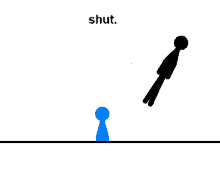 Shut Shut Up GIF - Shut Shut Up Pivot Animator GIFs