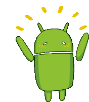 Android Bugdroid Sticker - Android Bugdroid Yay Stickers