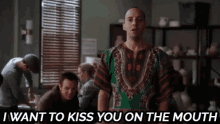 I Wanna Kiss You On The Mouth - Community GIF - Community Tony Hale Kiss GIFs
