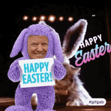 Trump Happy Easter GIF - Trump Happy Easter Easter Bunny GIFs
