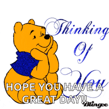 Thinking Of You Think Of You GIF - Thinking Of You Think Of You Winnie The Pooh GIFs
