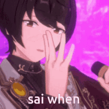 Sai When Sai Anime GIF - Sai When Sai Anime Sai Enstars GIFs