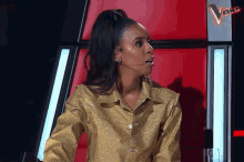 Shocked Kelly Rowland GIF - Shocked Kelly Rowland The Voice GIFs