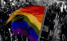 Rainbow Flag Lgbt GIF - Rainbow Flag Lgbt Pride Flag GIFs