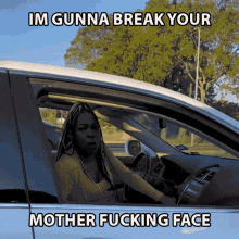 Im Gunna Break Your Mother Fucking Face Road Rage GIF - Im Gunna Break Your Mother Fucking Face Road Rage Upgrayedd GIFs