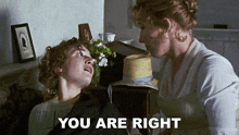 You Are Right Marianne Dashwood GIF - You Are Right Marianne Dashwood Elinor Dashwood GIFs