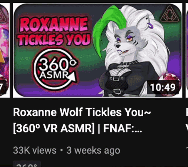 Roxanne Wolf Tickle Roxanne Wolf Tickle Vr Descubre And Comparte S 