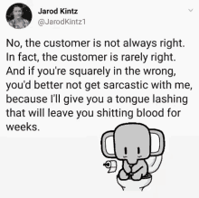 Jarod Kintz Customer Service GIF - Jarod Kintz Customer Service Sarcasm GIFs
