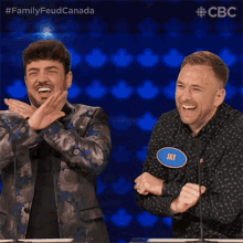 Laughing Family Feud Canada GIF - Laughing Family Feud Canada Wrong Answer GIFs