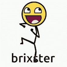 Brixster Emoji GIF - Brixster Emoji Stick Man GIFs