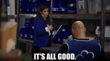 Superstore Amy Sosa GIF - Superstore Amy Sosa Its All Good GIFs