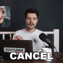 Cancel Benedict Townsend GIF - Cancel Benedict Townsend Youtuber News GIFs