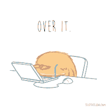 Over It Give Up GIF - Over It Give Up So Tired GIFs