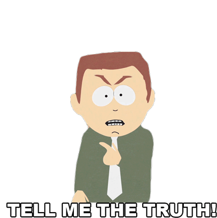 Tell Me The Truth Stephen Stotch Sticker - Tell Me The Truth Stephen Stotch South Park Stickers