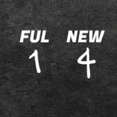 a black and white photo of a man with the words " full new " on the bottom