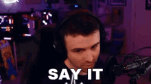Say It Drlupo GIF - Say It Drlupo Go Ahead GIFs