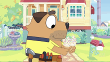 Sparky Holding GIF