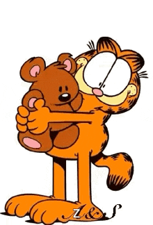 Iloveyou Garfield GIF - Iloveyou Garfield Hug GIFs