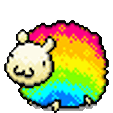 Sheep Jump Sticker - Sheep Jump Cute Stickers