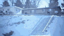 Snowboard Grind GIF - Snowboard Grind Stairs GIFs