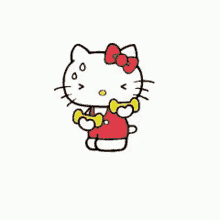 Hello Kitty Exercise GIF - Hello Kitty Exercise Sweat GIFs