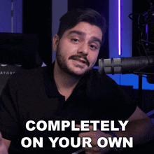 Completely On Your Own Ignace Aleya GIF - Completely On Your Own Ignace Aleya By Yourself GIFs