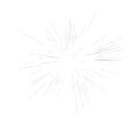 a black and white drawing of a burst of light