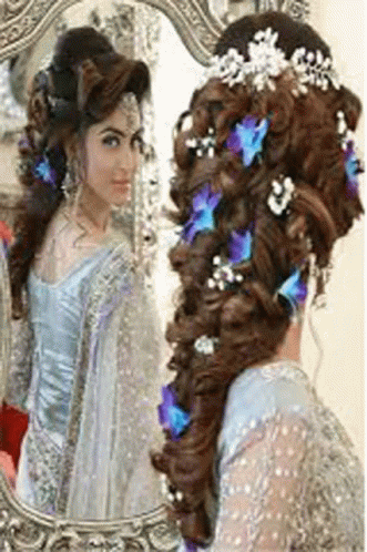Wedding Hairstyle For Women Indian Weddings GIF - Wedding Hairstyle For  Women Indian Weddings Smile - Discover & Share GIFs
