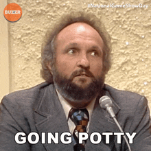 Going Potty Buzzr GIF - Going Potty Buzzr Using The Toilet GIFs