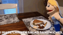 Sml Rose GIF - Sml Rose I Made Chicken Salad Sandwiches GIFs