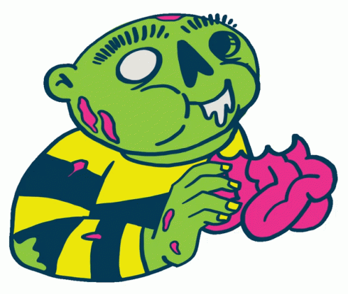 Halloween Funny Zombie Sticker - Halloween Funny Zombie Eating Brain - Discover & Share GIFs Halloween Funny Zombie Sticker - Halloween Funny Zombie Eating Brain - Discover & Share GIFs