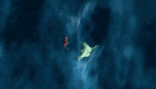 a computer generated image of a jellyfish in the ocean
