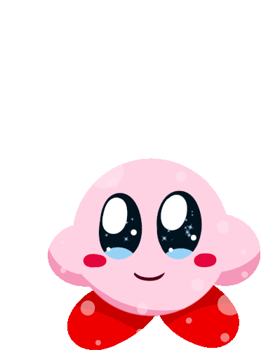Bounce Kirby Sticker - Bounce Kirby Happy Stickers