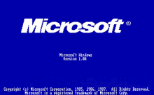 Windows1 Vintage GIF - Windows1 Vintage Bsod GIFs