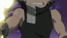 a cartoon character has a star on his arm