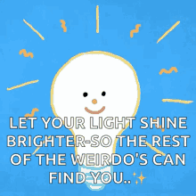 Idea Bulb GIF - Idea Bulb Let Your Light Shine Brighter GIFs