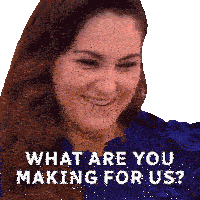 What Are You Making For Us Kyla Kennaley Sticker - What Are You Making For Us Kyla Kennaley The Great Canadian Baking Show Stickers