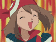 a cartoon character with a red and white headband on