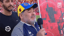 Emotional Diego Maradona GIF