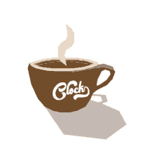 clockbar clock coffeecup caff%C3%A8 coffeelover