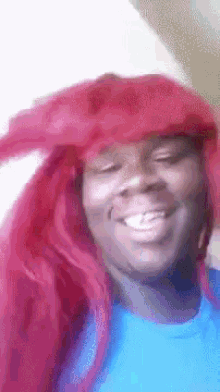 Laughing Red Wig GIF - Laughing Red Wig GIFs
