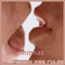 french kiss emoticon gif