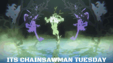 Chainsaw Man GIF - Chainsaw Man Chainsaw Man Tuesday GIFs