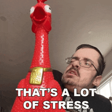 That'S A Lot Of Stress Ricky Berwick GIF - That'S A Lot Of Stress Ricky Berwick That'S A Significant Amount Of Pressure GIFs