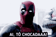 Deadpool Chocado GIF - Deadpool Chocado Tô GIFs